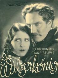 Filmplakát a Kurier Der Walzerkönighez (The Waltz King), 1930